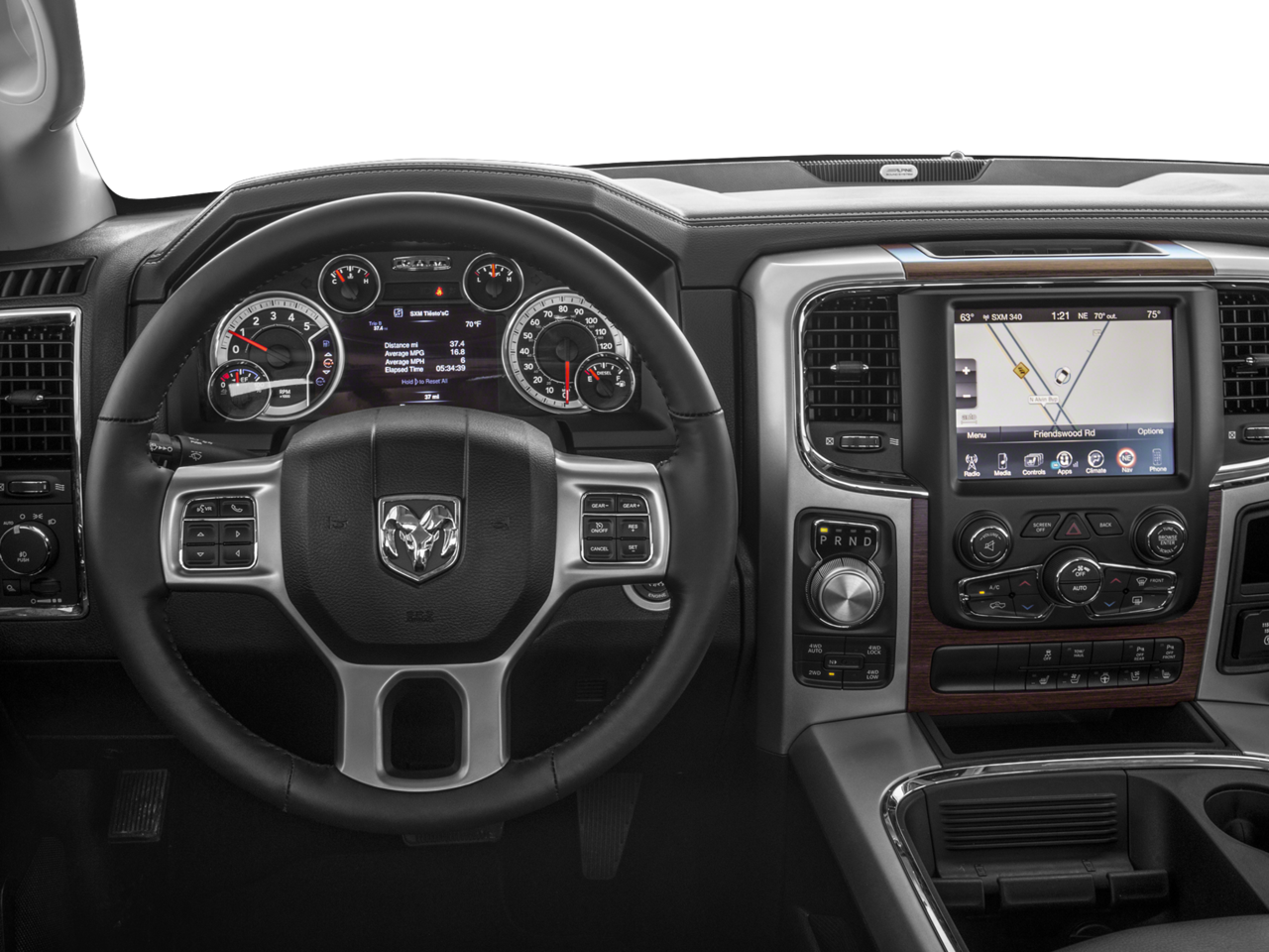 2017 RAM 1500 Laramie 4x4 Crew Cab 5'7" Box