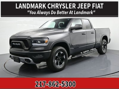 2019 RAM 1500 Rebel 4x4 Quad Cab 6'4" Box