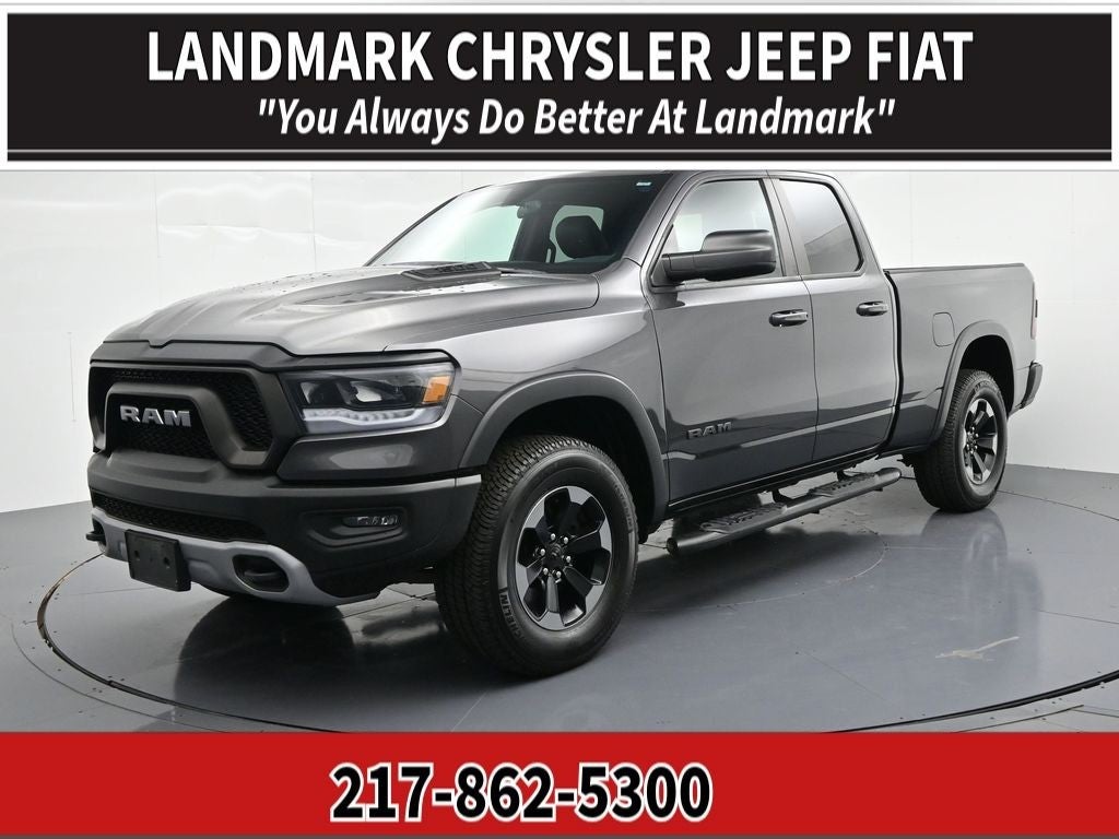 2019 RAM 1500 Rebel 4x4 Quad Cab 6'4" Box