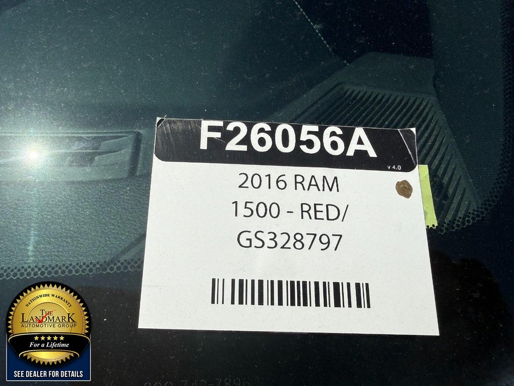2016 RAM 1500 4WD Crew Cab 140.5" Rebel
