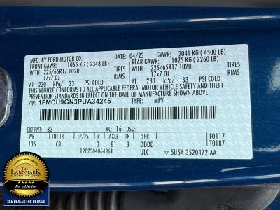 2023 Ford Escape Active AWD