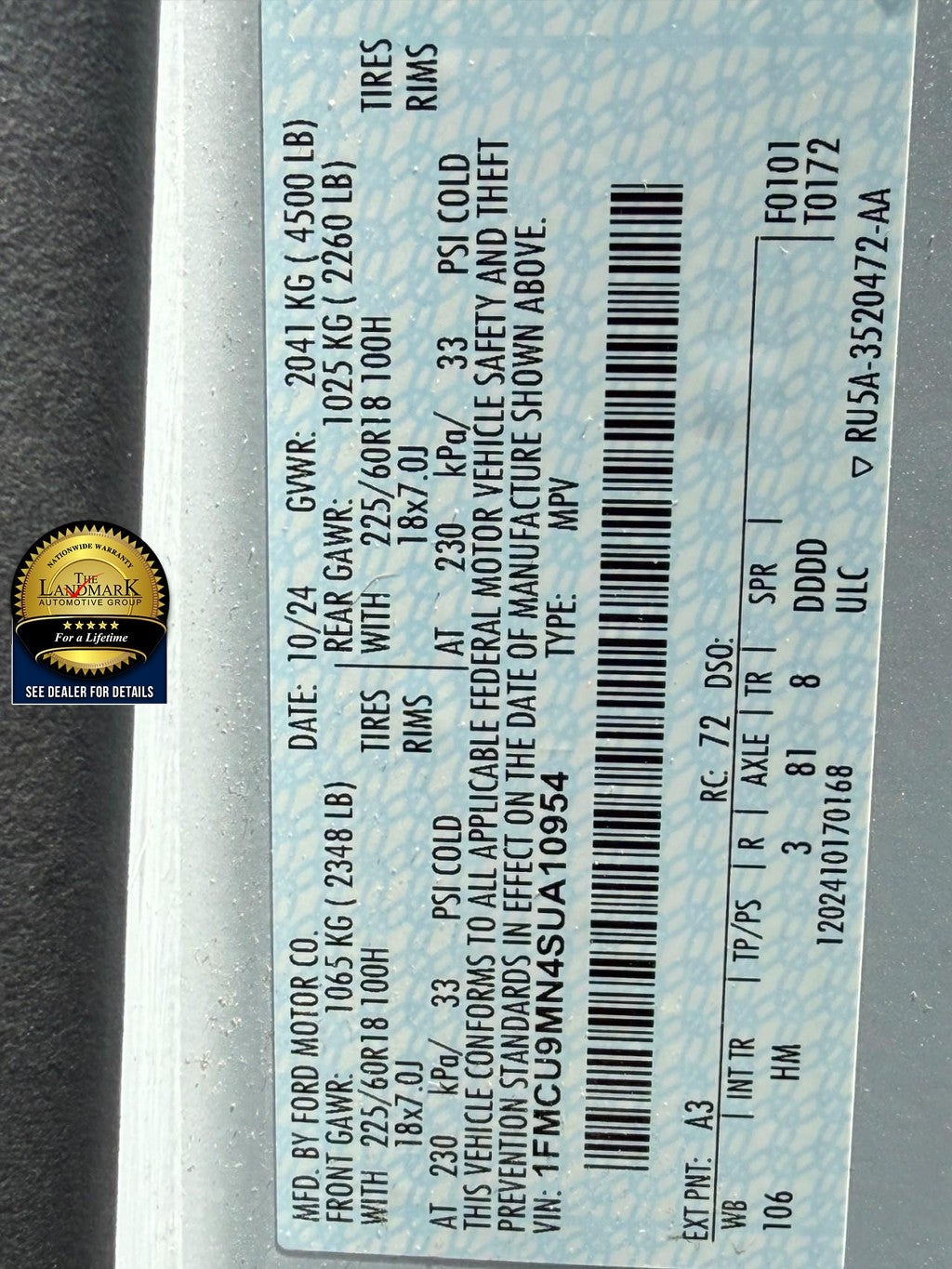 2025 Ford Escape ST-Line AWD