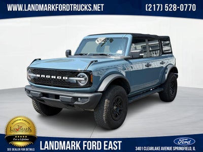 2022 Ford Bronco Wildtrak 4 Door Advanced 4x4