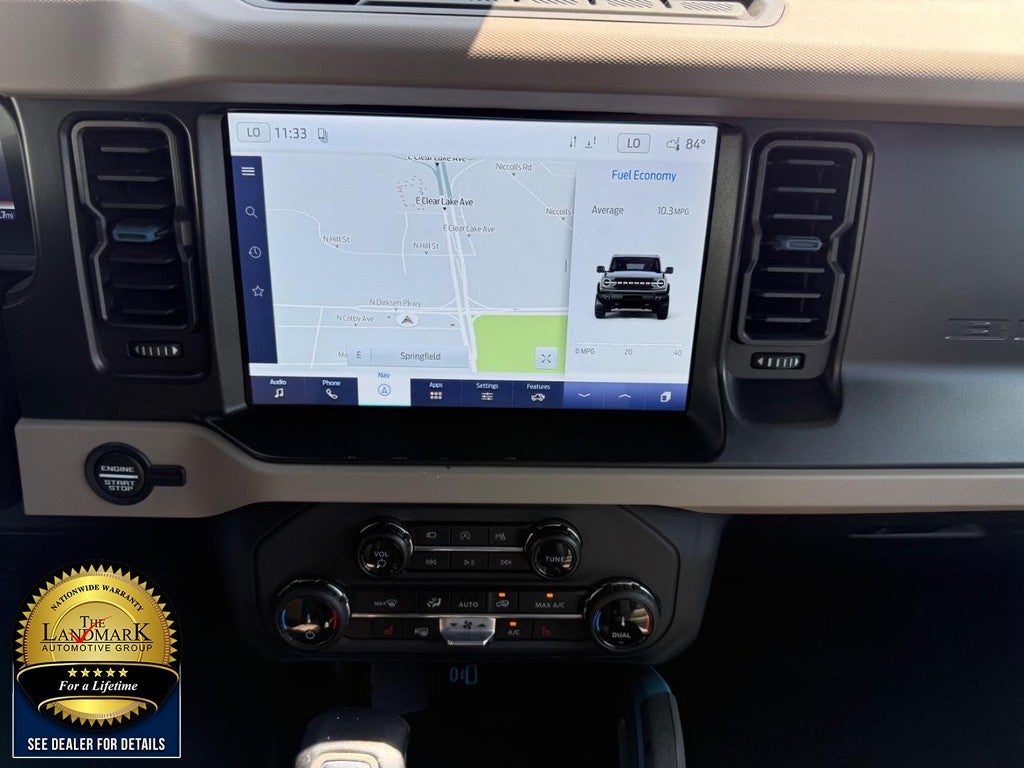 2022 Ford Bronco Wildtrak 4 Door Advanced 4x4