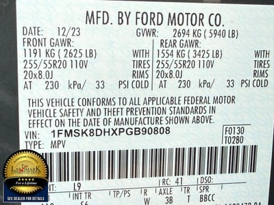 2023 Ford Explorer XLT 4WD