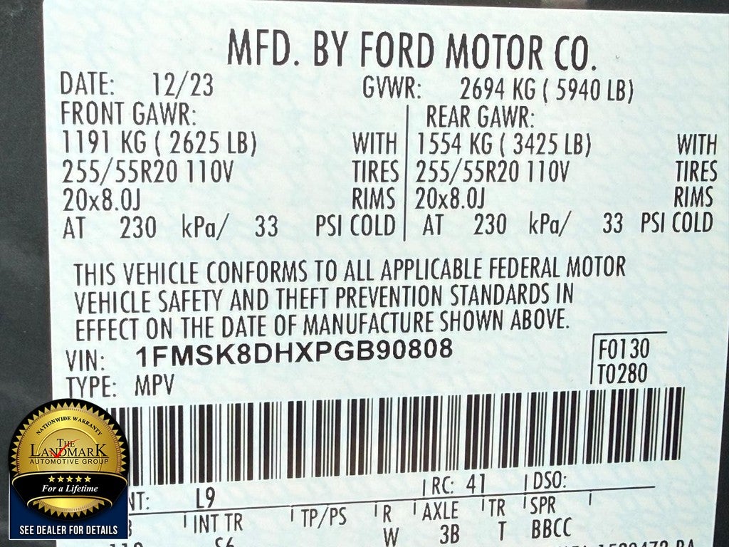 2023 Ford Explorer XLT 4WD