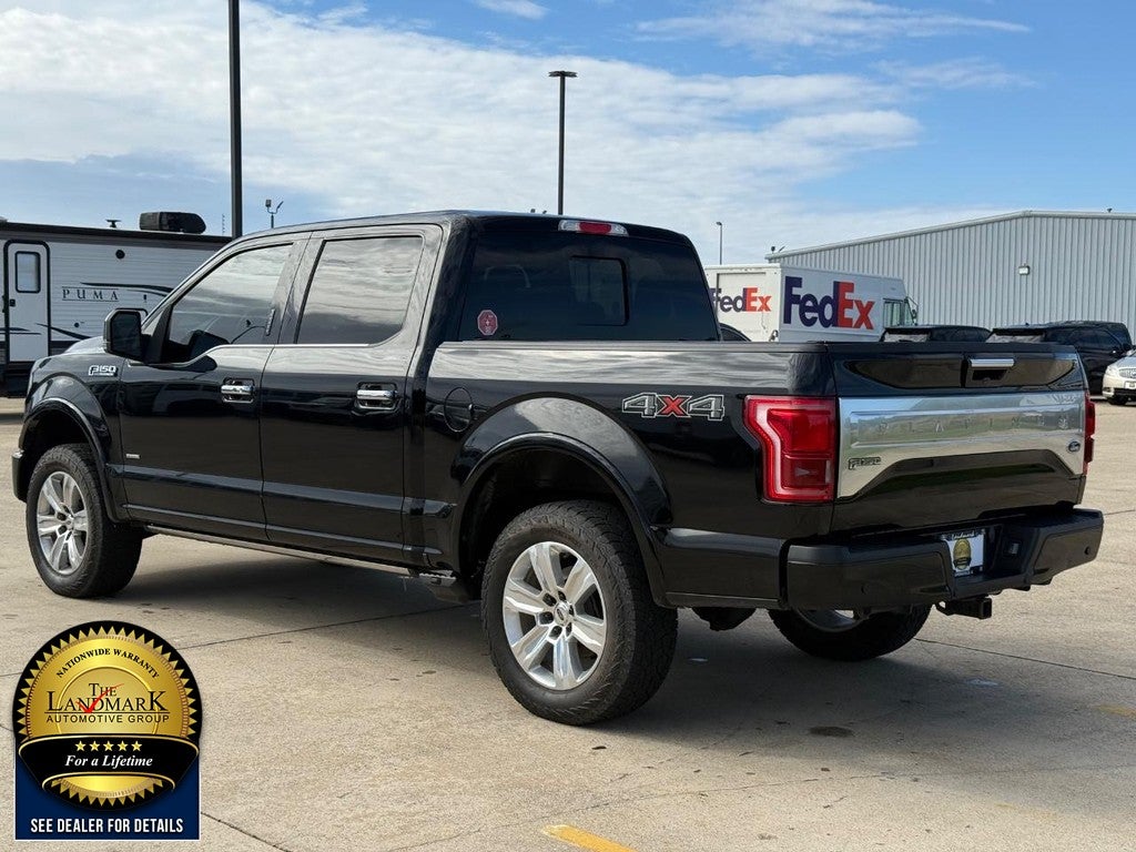 2017 Ford F-150 Platinum 4WD SuperCrew 6.5' Box
