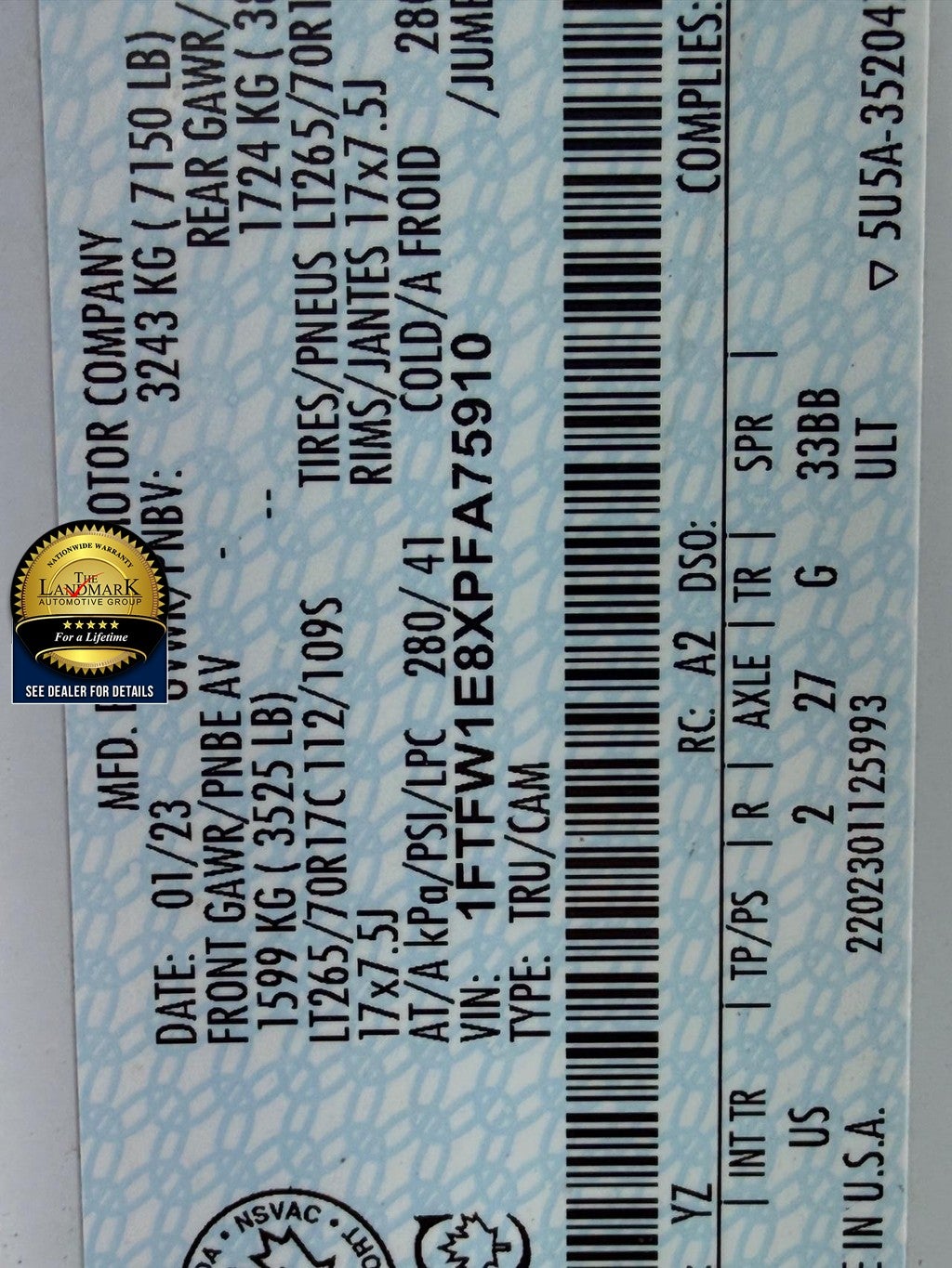 2023 Ford F-150 XLT 4WD SuperCrew 5.5' Box