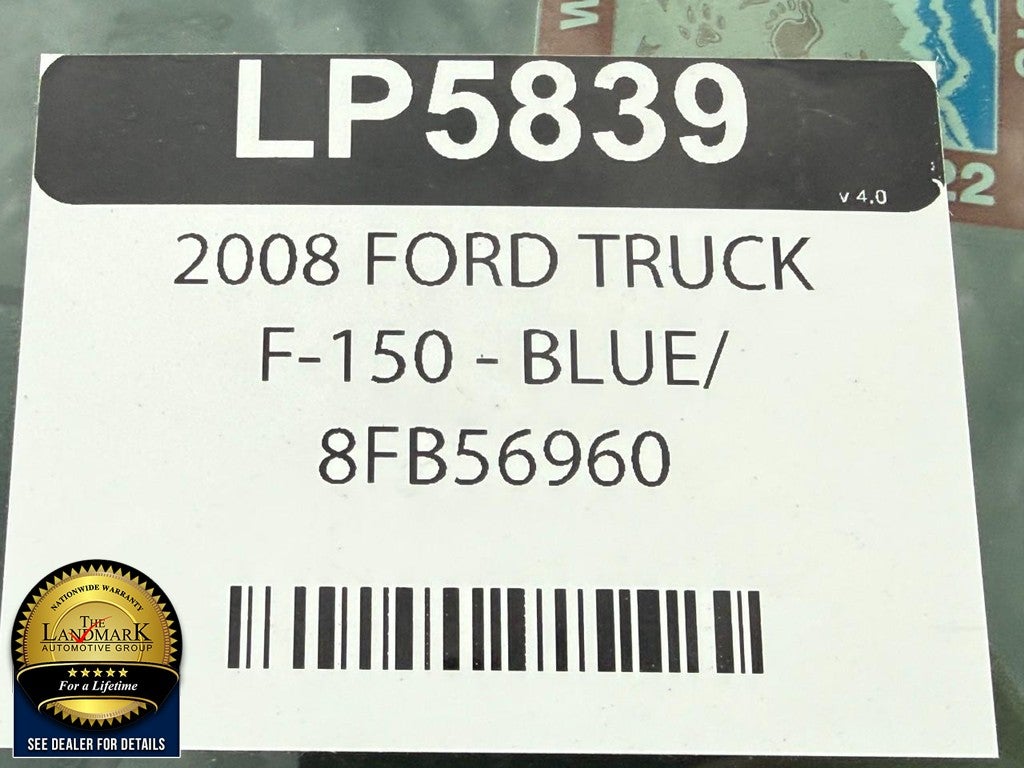 2008 Ford F-150 4WD SuperCab 145" XLT