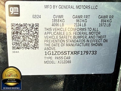 2024 Chevrolet Malibu 4dr Sdn 1LT