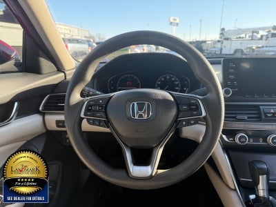 2019 Honda Accord Sedan LX 1.5T CVT