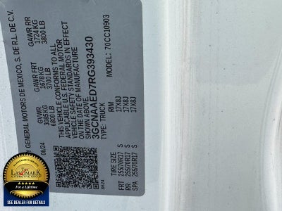 2024 Chevrolet Silverado 1500 2WD Reg Cab 140" Work Truck