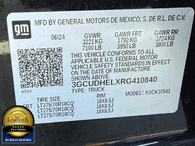 2024 Chevrolet Silverado 1500 4WD Crew Cab 147" ZR2