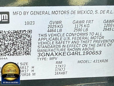 2024 Chevrolet Equinox FWD 4dr LT w/1LT