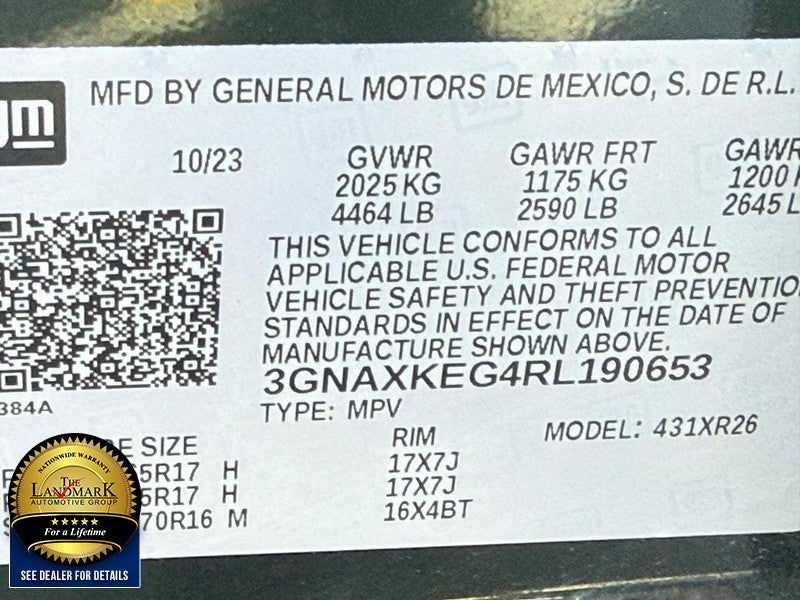 2024 Chevrolet Equinox FWD 4dr LT w/1LT