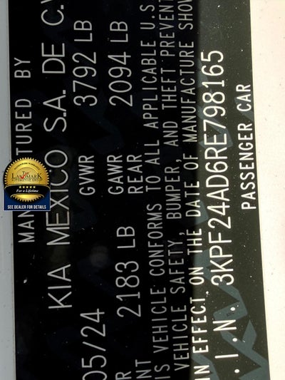 2024 Kia Forte LX IVT