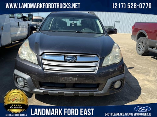 2013 Subaru Outback 4dr Wgn H4 Man 2.5i