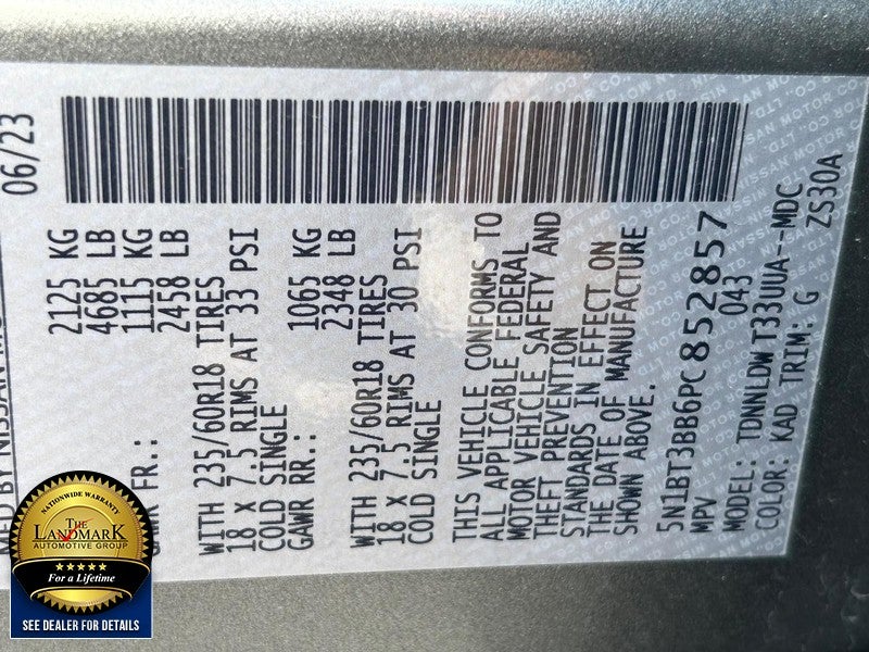 2023 Nissan Rogue AWD SV