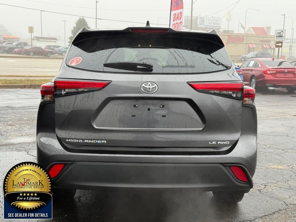 2022 Toyota Highlander LE AWD (Natl)