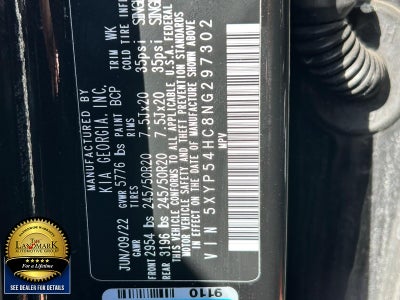 2022 Kia Telluride SX FWD