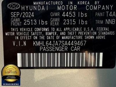 2025 Hyundai Sonata SEL FWD