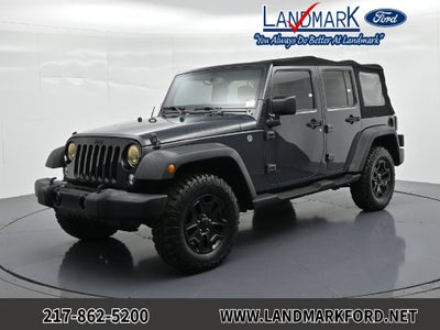 2018 Jeep Wrangler JK Unlimited Unlimited Willys Wheeler