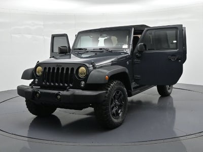 2018 Jeep Wrangler JK Unlimited Unlimited Willys Wheeler