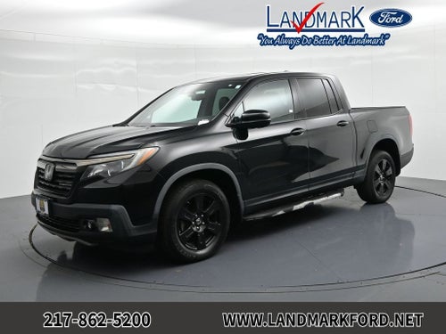 2017 Honda Ridgeline Black Edition 4x4 Crew Cab 5.3' Bed